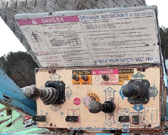 Terex TB44 верхний пульт